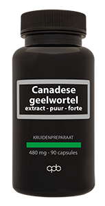 Canadese geelwortel extract Canadese geelwortel extract