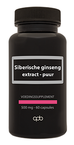 Siberische ginseng Siberische ginseng