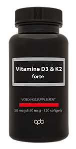 Vitamine D3 & K2 Vitamine D3 & K2